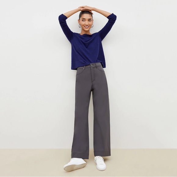 M.M. Lafleur Milo Jean - Better Than Denim, Cool Charcoal, size 6, NEW with tags - Picture 1 of 16